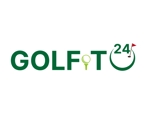 tora (tora_09)さんの24時間オープンインドアゴルフ練習場「GOLFIT24」のロゴへの提案