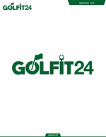 queuecat (queuecat)さんの24時間オープンインドアゴルフ練習場「GOLFIT24」のロゴへの提案