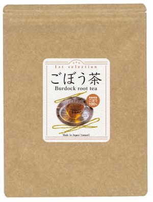 akima05 (akima05)さんのごぼう茶の商品ラベルのデザインへの提案