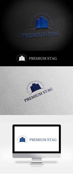 HOSHI (hoshi-1)さんの高級賃貸住宅専門「 PREMIUM STAGE 」の屋号ロゴへの提案