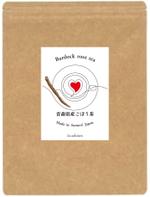 DesignLabo911さんのごぼう茶の商品ラベルのデザインへの提案