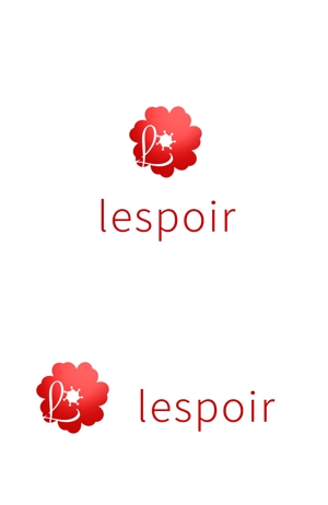 yuu--ga (yuu--ga)さんの新規事業　女性専用のバストアップ専門サロン「lespoir」のロゴへの提案