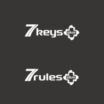 atomgra (atomgra)さんの無添加サラダ専門店「7keys +plus」「7rules +plus」のロゴへの提案