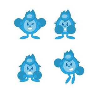 masato_illustrator (masato)さんの『炎』をイメージしたゆるキャラ作成への提案