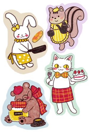 ゆんもも (hiroko_tanaka)さんの商品パッケージ用　動物イラストの募集への提案