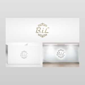Yolozu (Yolozu)さんの美容室の店舗名【B.i.L】のロゴ依頼への提案