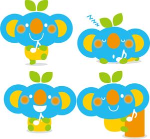 nougo (noguo3)さんのこども向けピアノ教室のマスコットキャラクターへの提案