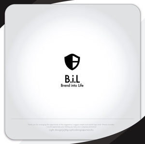 XL@グラフィック (ldz530607)さんの美容室の店舗名【B.i.L】のロゴ依頼への提案
