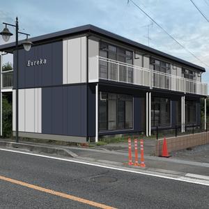 ki-mi  (ki2116)さんの2階建てアパートの外壁塗装デザインへの提案