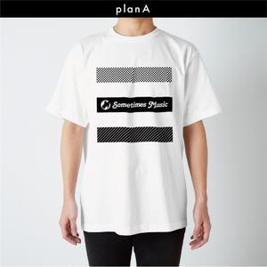 4.14 WORKS (414works)さんのミュージックバー「Sometimes Ｍusic」のスタッフTシャツのデザインへの提案