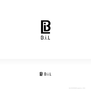 BLOCKDESIGN (blockdesign)さんの美容室の店舗名【B.i.L】のロゴ依頼への提案