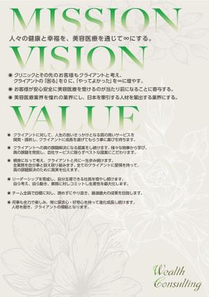 MASUKI-F.D (MASUK3041FD)さんの社内掲示用　ポスター作成（会社ミッション・ビジョン・バリュー）への提案