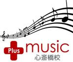 pythonic_mk2さんの「➕Ｍusic 心斎橋」のロゴ作成への提案