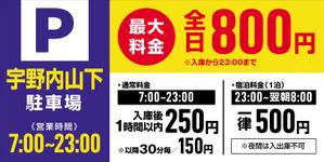 株式会社 メディアハウス (media_house)さんの【立体駐車場　看板】料金案内等の看板デザイン作成への提案