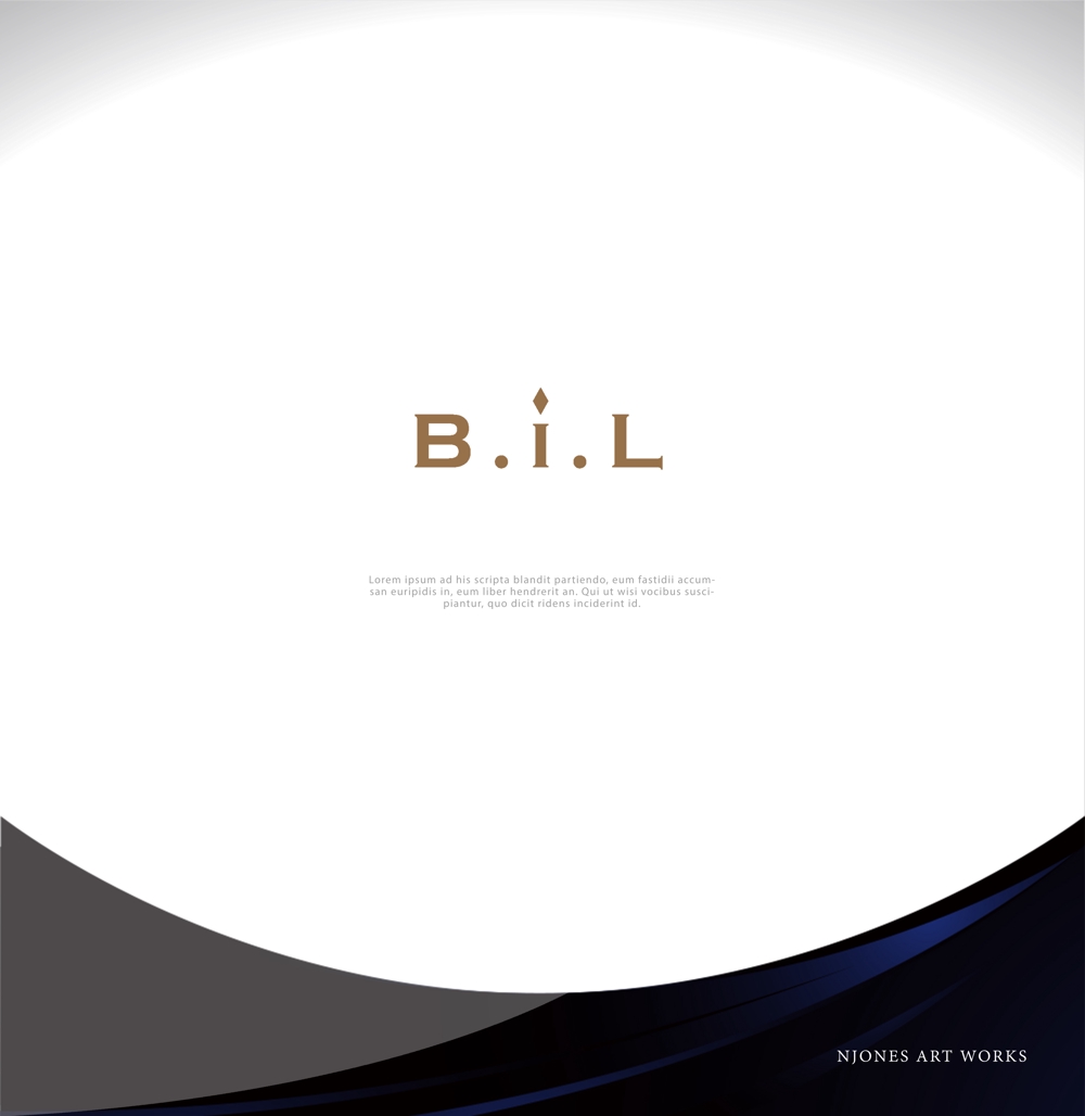 美容室の店舗名【B.i.L】のロゴ依頼