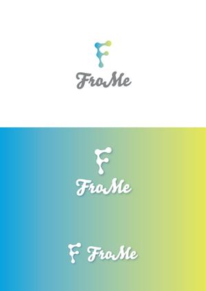 Design_salon_U (Design-salon_U)さんの同郷や同じ出身学校の友達が作れるアプリ「FroMe」のサービスロゴ作成への提案