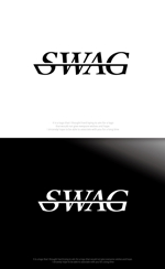 魔法スタジオ (mahou-phot)さんのスポーツカジュアルブランド立ち上げ SWAG のロゴへの提案