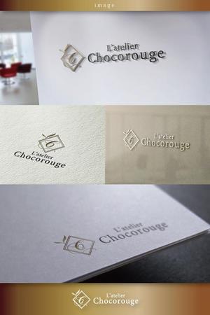 coco design (tomotin)さんのエステティックサロン「L’atelier Chocorouge」のロゴへの提案