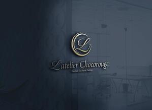 d-o2 (d-o2)さんのエステティックサロン「L’atelier Chocorouge」のロゴへの提案