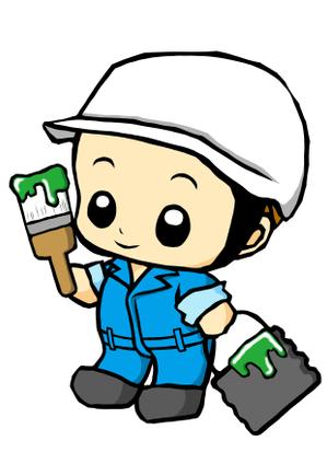 ひじきみかん (miyanoo)さんの塗装会社のキャラクター（若い男女）への提案