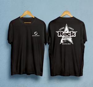 growth (G_miura)さんのミュージックバー「Sometimes Ｍusic」のスタッフTシャツのデザインへの提案