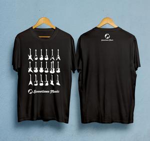 growth (G_miura)さんのミュージックバー「Sometimes Ｍusic」のスタッフTシャツのデザインへの提案