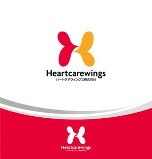 Cezanne (heart)さんのハートケアウィングス株式会社のロゴへの提案
