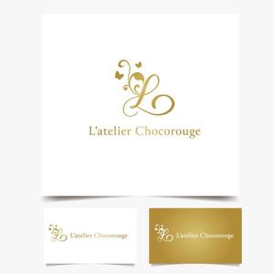 O-tani24 (sorachienakayoshi)さんのエステティックサロン「L’atelier Chocorouge」のロゴへの提案