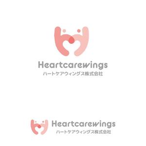 marutsuki (marutsuki)さんのハートケアウィングス株式会社のロゴへの提案