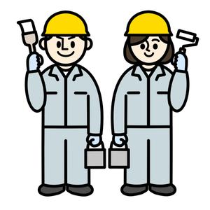 HARURU (HARURU)さんの塗装会社のキャラクター（若い男女）への提案