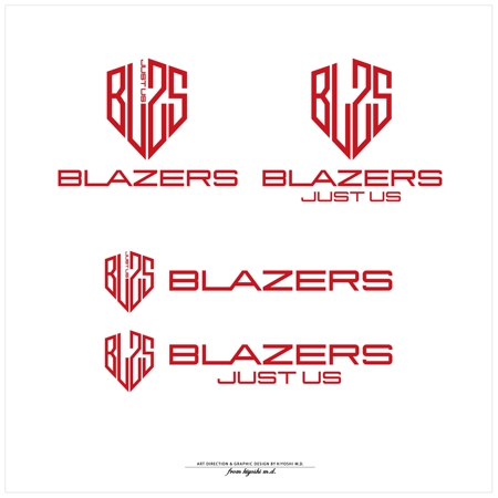 kiyoshi m.d.™ (kiyoshi_md)さんの女子バスケットチーム「BLAZERS」のロゴへの提案