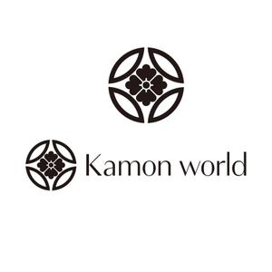 calimbo goto (calimbo)さんの家紋をモチーフにしたアート作品「Kamon world」のロゴ作成への提案