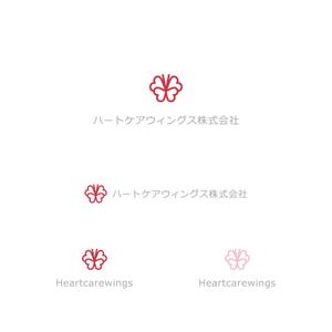 途理tori. (toritoritori3)さんのハートケアウィングス株式会社のロゴへの提案