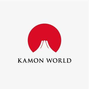 sammy (sammy)さんの家紋をモチーフにしたアート作品「Kamon world」のロゴ作成への提案