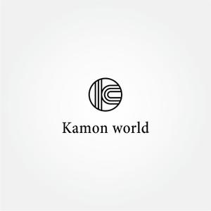 tanaka10 (tanaka10)さんの家紋をモチーフにしたアート作品「Kamon world」のロゴ作成への提案