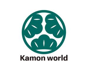 tora (tora_09)さんの家紋をモチーフにしたアート作品「Kamon world」のロゴ作成への提案