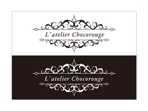 MOOROOM (bellmotto3112)さんのエステティックサロン「L’atelier Chocorouge」のロゴへの提案