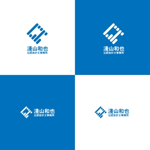 Studio160 (cid02330)さんの「淺山和也公認会計士事務所」のロゴへの提案