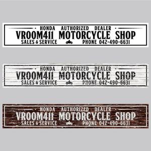 zbb27430 (zbb27430)さんのバイク店の壁面看板デザイン作成への提案