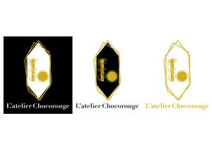 manychoice12 ()さんのエステティックサロン「L’atelier Chocorouge」のロゴへの提案