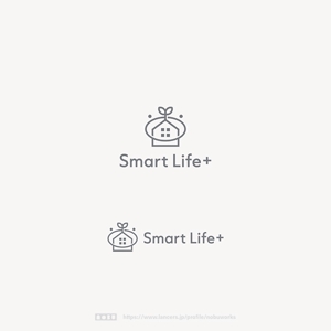  nobuworks (nobuworks)さんの弊社のブランドコンセプト「Smart Life +」関するロゴ作成への提案
