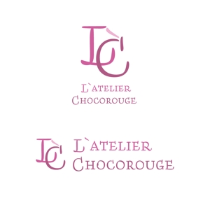 いぜむ (ithem3)さんのエステティックサロン「L’atelier Chocorouge」のロゴへの提案