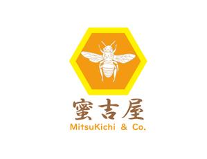 熊本☆洋一 (kumakihiroshi)さんのはちみつ販売ショップ「蜜吉屋」のロゴへの提案