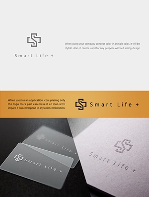 YUSUKE (Yusuke1402)さんの弊社のブランドコンセプト「Smart Life +」関するロゴ作成への提案