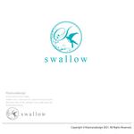 customxxx5656 (customxxx5656)さんのガールズバー『swallow』のツバメを意識したロゴへの提案