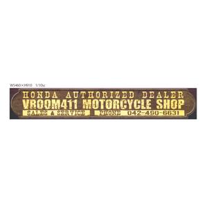 CW Heaven (bluepoint)さんのバイク店の壁面看板デザイン作成への提案