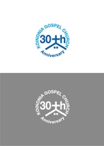 象徴的ロゴ、論理的デザイン生み出します (ataru8)さんの30周年記念ロゴへの提案