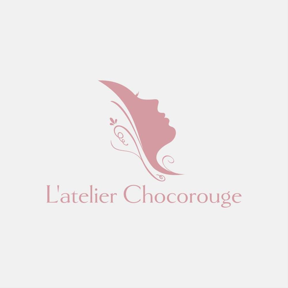 エステティックサロン「L’atelier Chocorouge」のロゴ