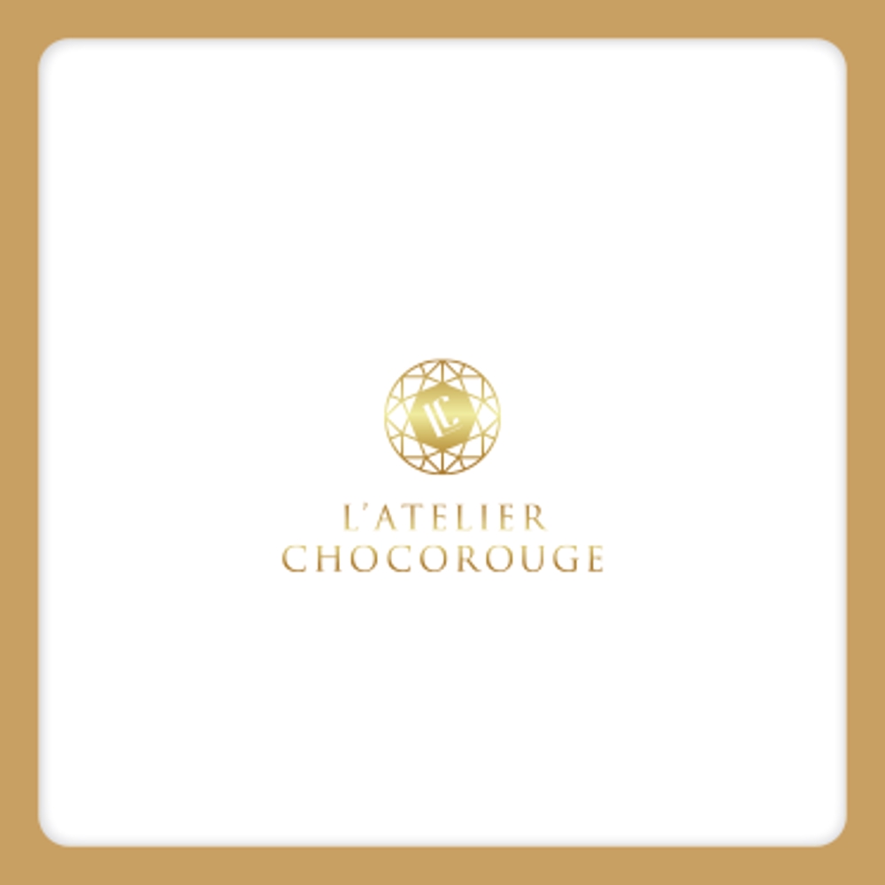 エステティックサロン「L’atelier Chocorouge」のロゴ