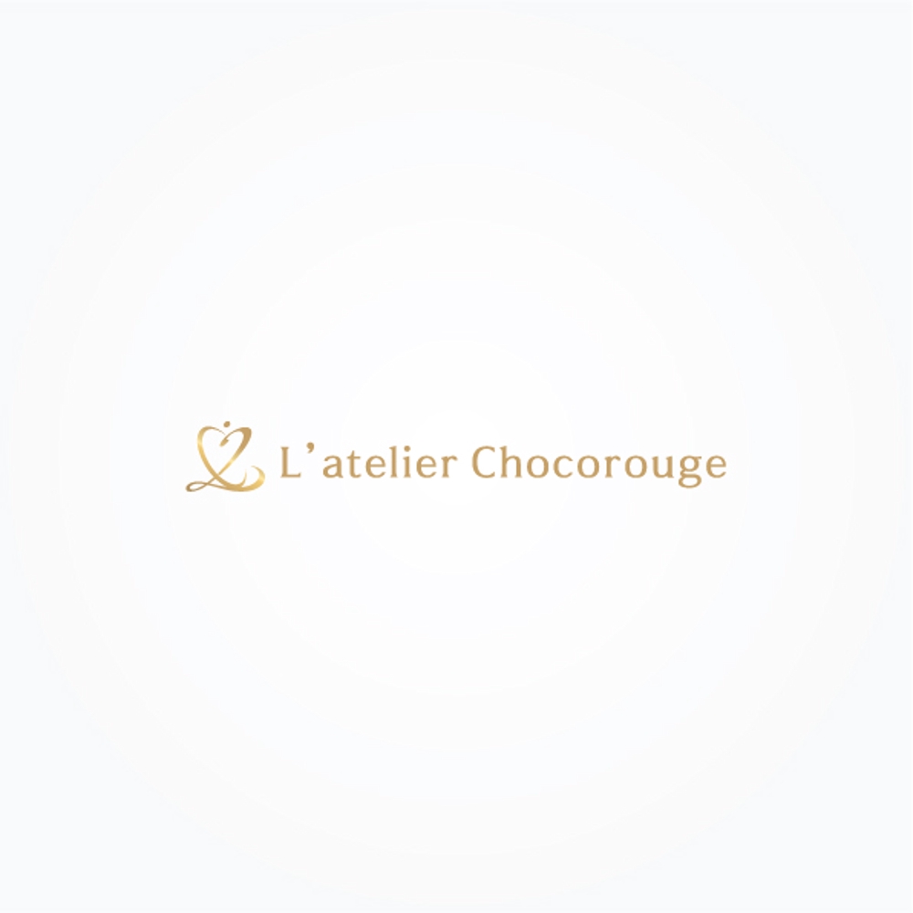 エステティックサロン「L’atelier Chocorouge」のロゴ